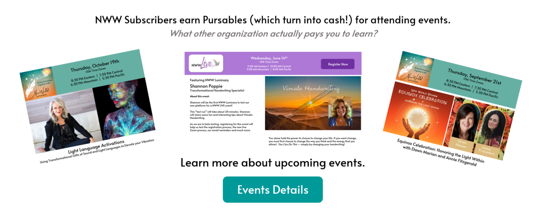Home Page - Events Details Button